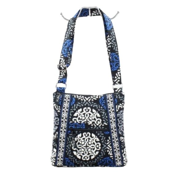 Vera Bradley Handbags - Vera Bradley Multicolor Pattern Zip Top Travel Crossbody Shoulder Bag